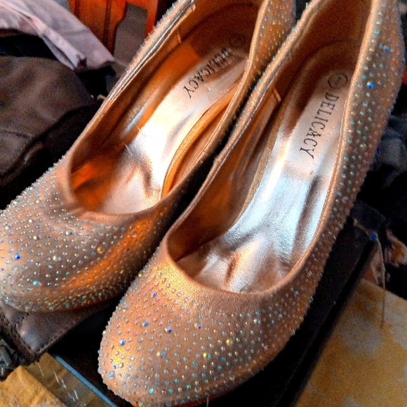 Delicacy Shoes - Bling high high party heels!!